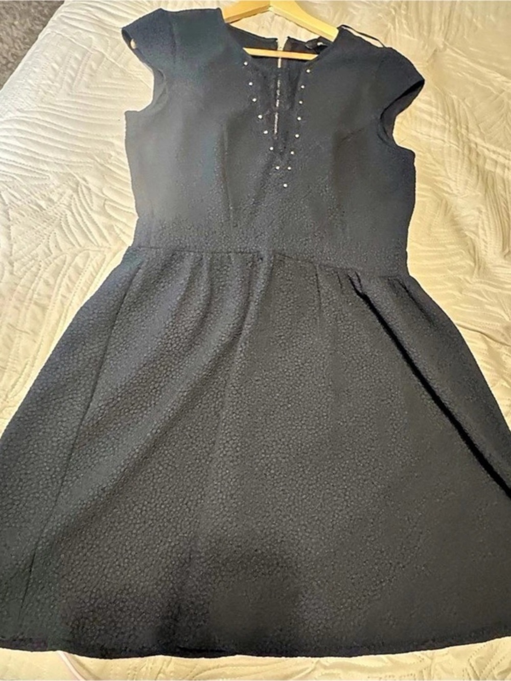 H&M Black Mini Dress Size Large